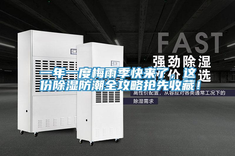 一年一度梅雨季快來了,這份除濕防潮全攻略搶先收藏!