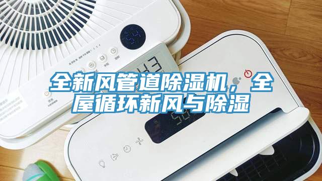 全新風管道除濕機，全屋循環新風與除濕