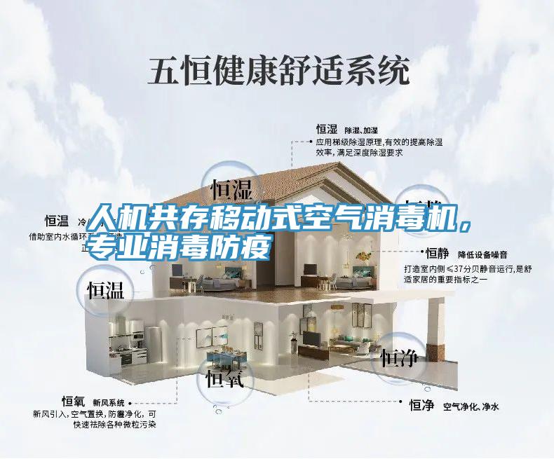 人機共存移動式空氣消毒機，專業消毒防疫