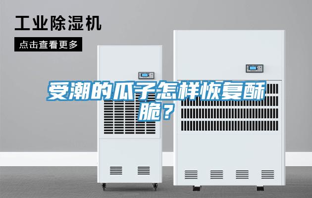 受潮的瓜子怎樣恢復酥脆?
