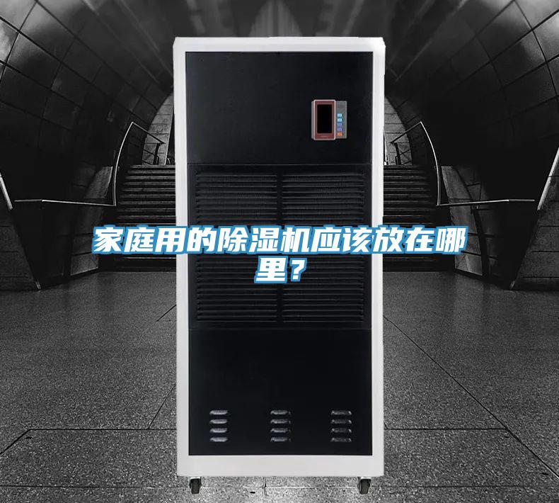 家庭用的除濕機應該放在哪里？