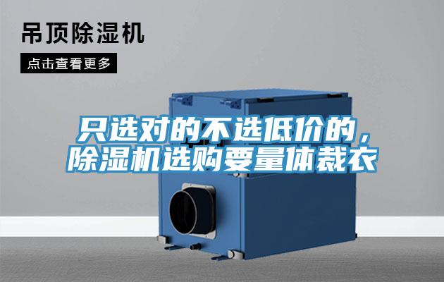 只選對的不選低價的，除濕機選購要量體裁衣