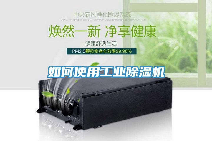 如何使用工業除濕機
