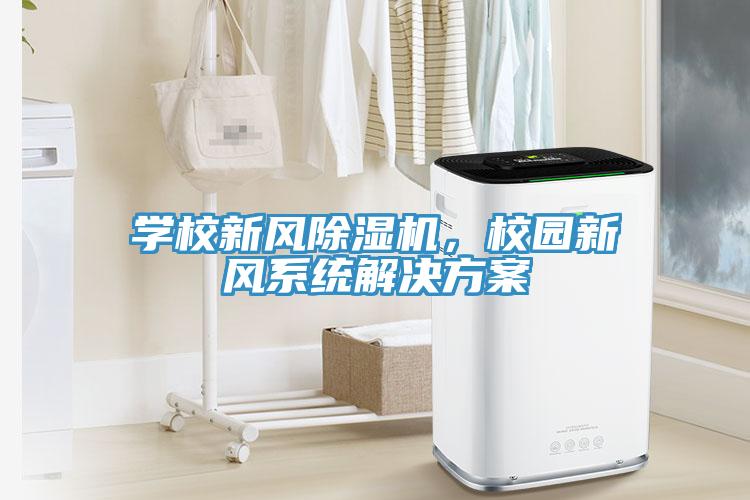 學(xué)校新風(fēng)除濕機，校園新風(fēng)系統(tǒng)解決方案