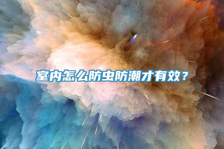 室內(nèi)怎么防蟲防潮才有效？
