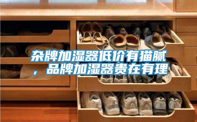 雜牌加濕器低價有貓膩,品牌加濕器貴在有理