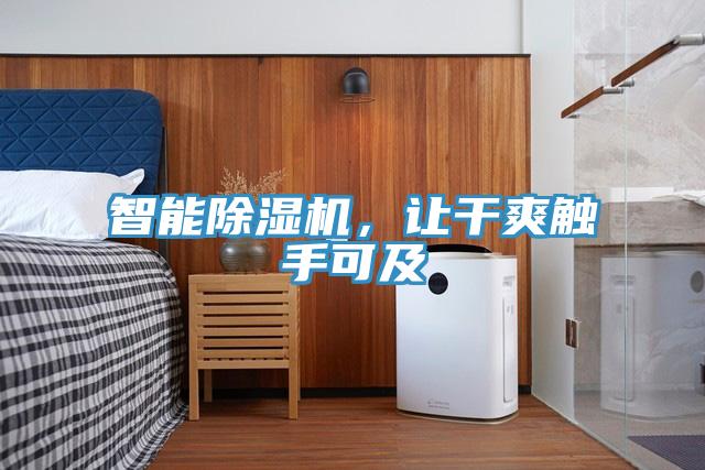 智能除濕機，讓干爽觸手可及