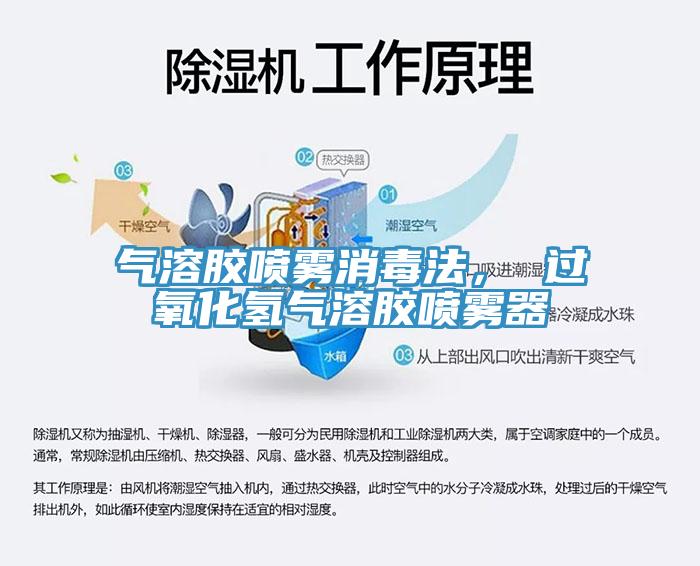氣溶膠噴霧消毒法， 過氧化氫氣溶膠噴霧器