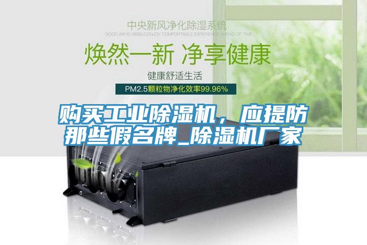 購(gòu)買工業(yè)除濕機(jī)，應(yīng)提防那些假名牌_除濕機(jī)廠家