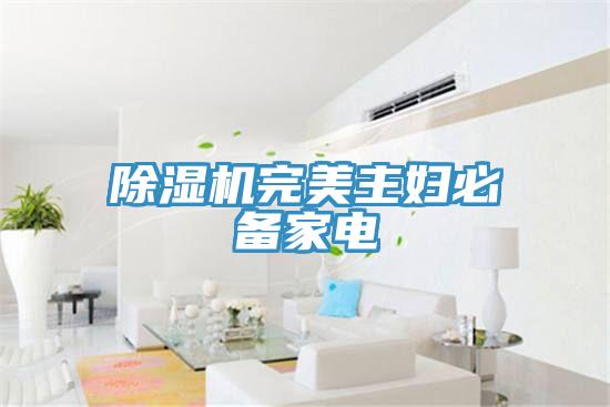 除濕機完美主婦必備家電