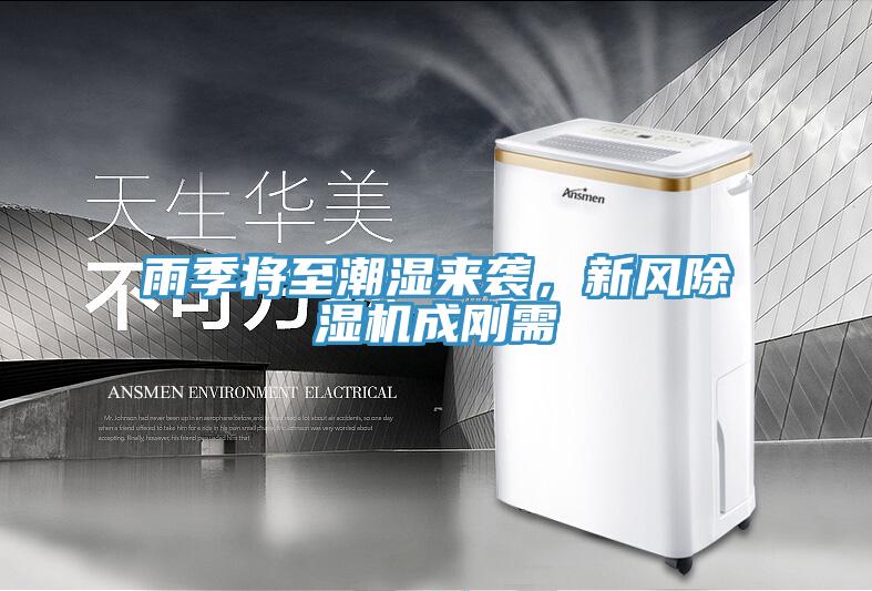 雨季將至潮濕來襲，新風除濕機成剛需