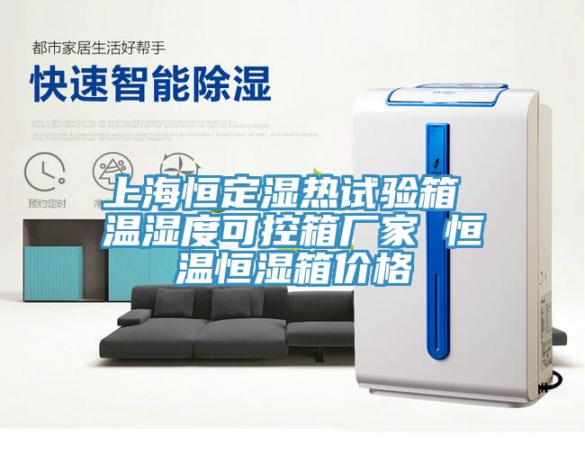 上海恒定濕熱試驗箱 溫濕度可控箱廠家 恒溫恒濕箱價格