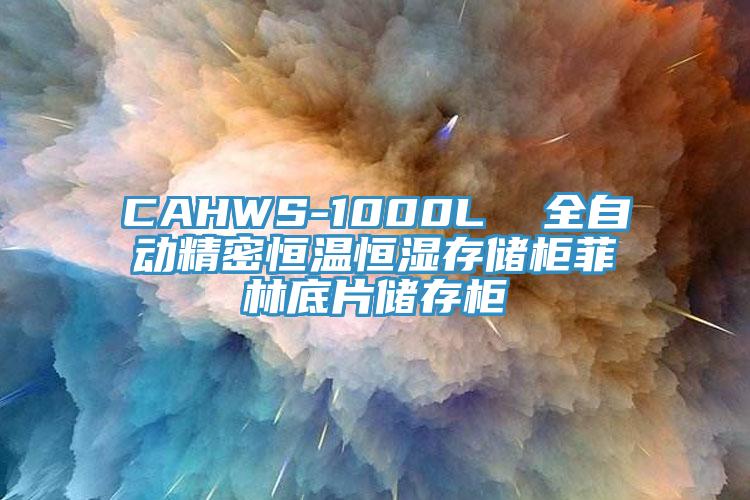 CAHWS-1000L 全自動(dòng)精密恒溫恒濕存儲(chǔ)柜菲林底片儲(chǔ)存柜