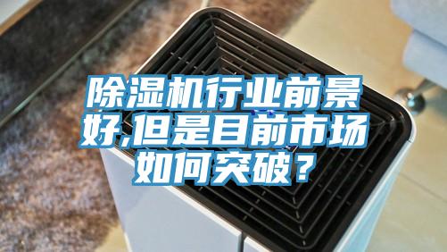 除濕機(jī)行業(yè)前景好,但是目前市場(chǎng)如何突破？