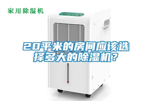 20平米的房間應(yīng)該選擇多大的除濕機(jī)？