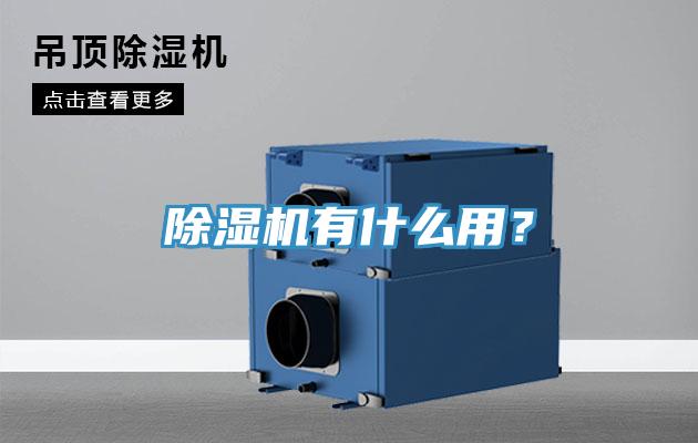 除濕機有什么用？