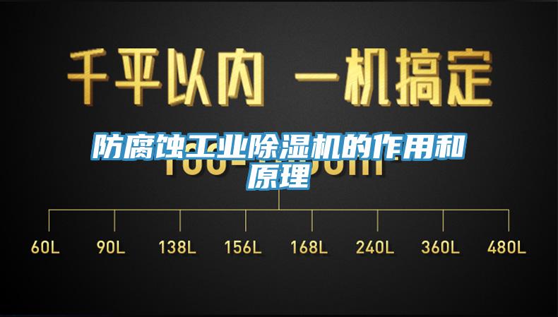 防腐蝕工業除濕機的作用和原理