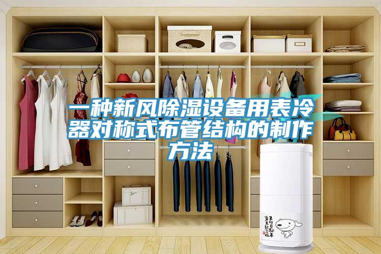 一種新風除濕設(shè)備用表冷器對稱式布管結(jié)構(gòu)的制作方法