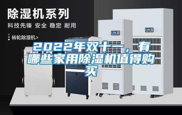 2022年雙十一,有哪些家用除濕機值得購買