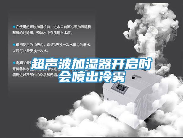 超聲波加濕器開啟時(shí)會(huì)噴出冷霧