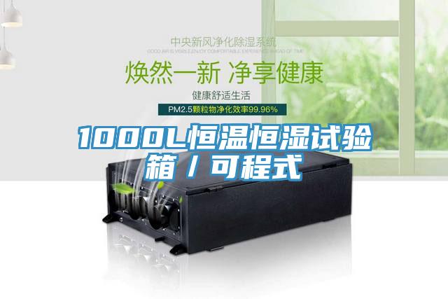 1000L恒溫恒濕試驗箱/可程式
