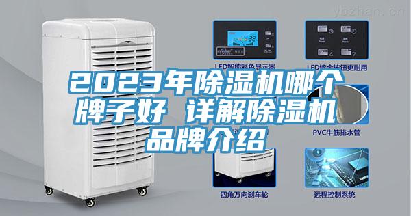 2023年除濕機(jī)哪個(gè)牌子好 詳解除濕機(jī)品牌介紹