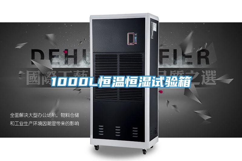 1000L恒溫恒濕試驗箱