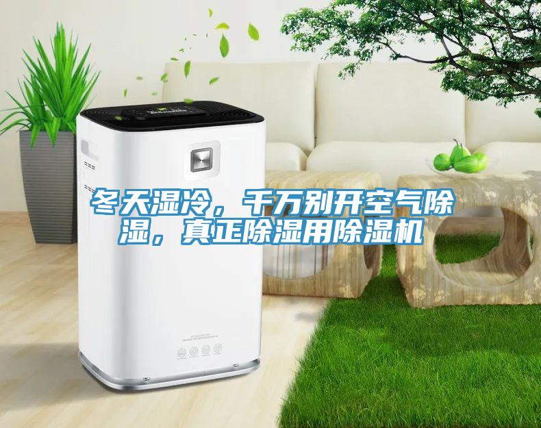 冬天濕冷,千萬別開空氣除濕,真正除濕用除濕機