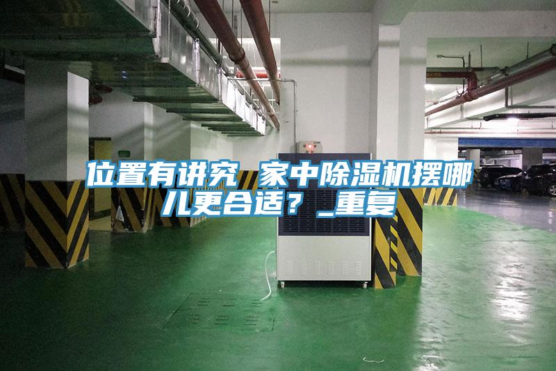 位置有講究 家中除濕機擺哪兒更合適？_重復(fù)