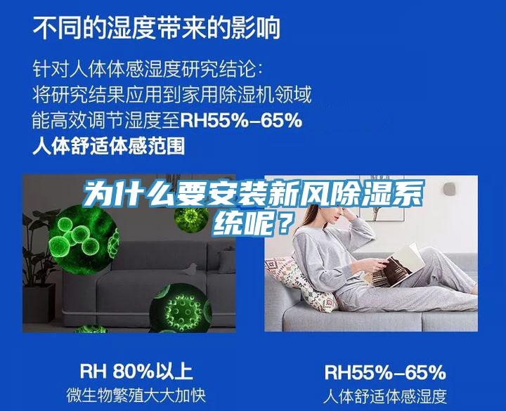 為什么要安裝新風除濕系統(tǒng)呢？