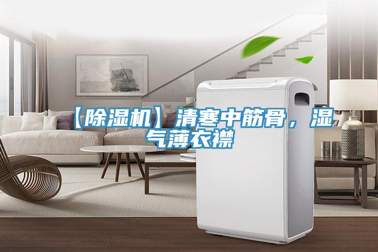 【除濕機】清寒中筋骨,濕氣薄衣襟
