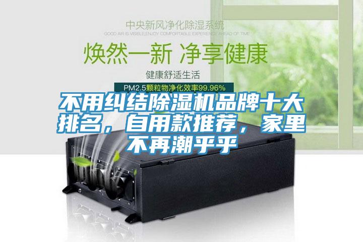 不用糾結除濕機品牌十大排名，自用款推薦，家里不再潮乎乎