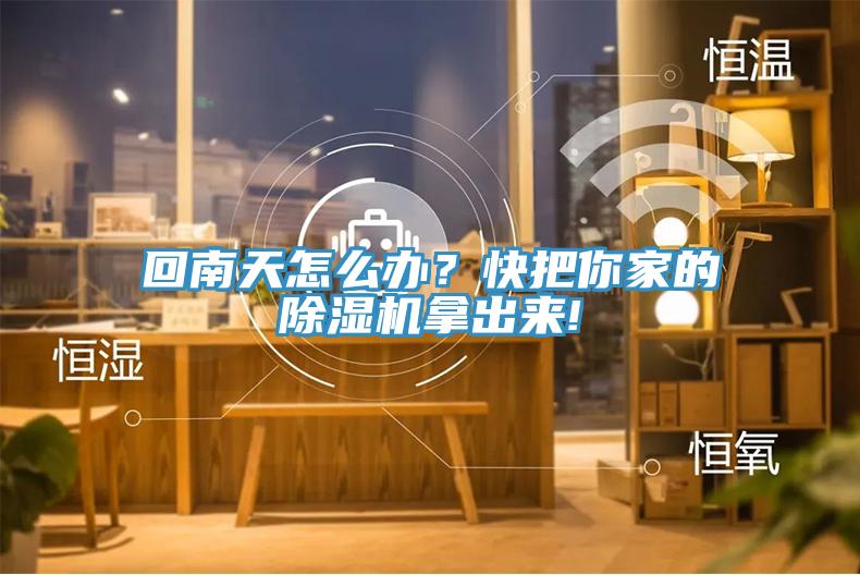 回南天怎么辦?快把你家的除濕機拿出來!