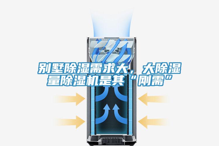 別墅除濕需求大,大除濕量除濕機是其“剛需”