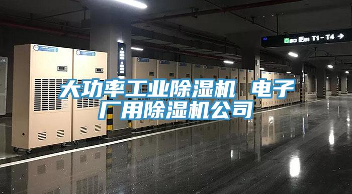 大功率工業(yè)除濕機(jī) 電子廠用除濕機(jī)公司