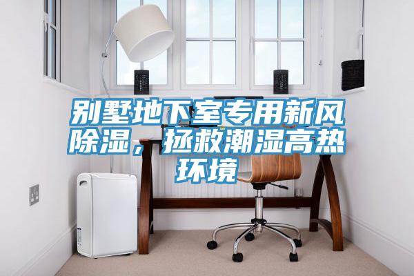 別墅地下室專用新風除濕，拯救潮濕高熱環境