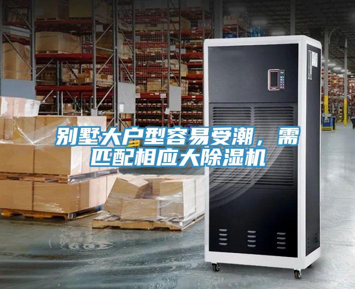 別墅大戶型容易受潮,需匹配相應大除濕機