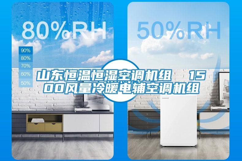 山東恒溫恒濕空調機組 1500風量冷暖電輔空調機組
