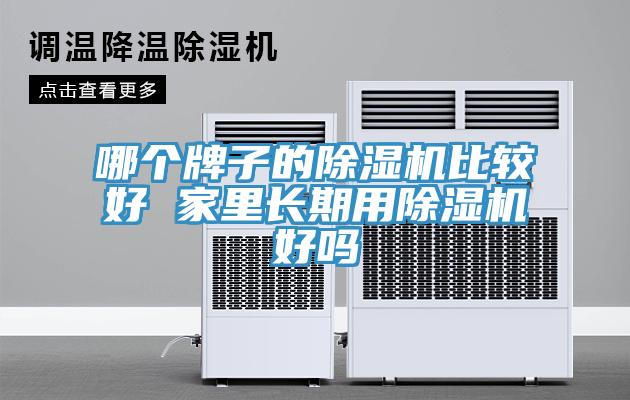 哪個(gè)牌子的除濕機(jī)比較好 家里長(zhǎng)期用除濕機(jī)好嗎