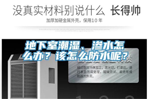 地下室潮濕、滲水怎么辦?該怎么防水呢?