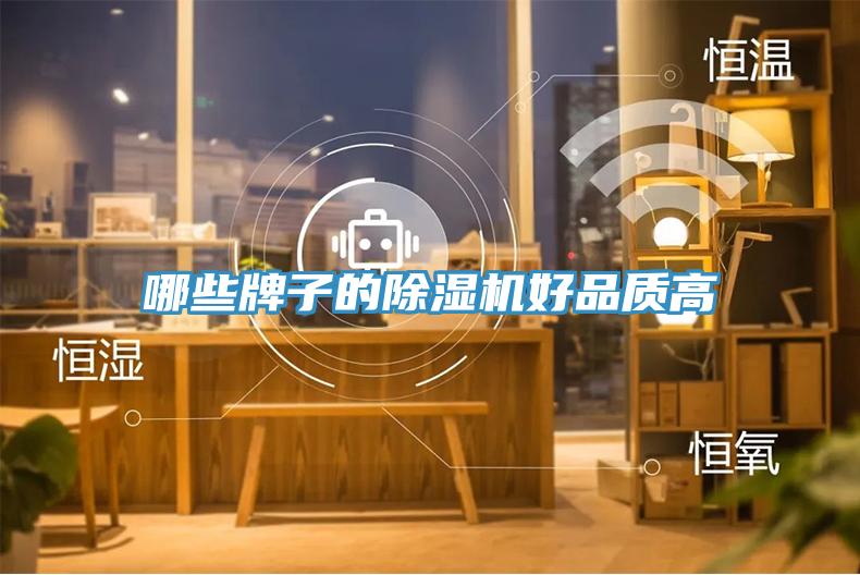 哪些牌子的除濕機(jī)好品質(zhì)高
