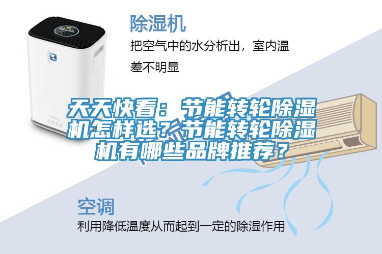 天天快看:節(jié)能轉(zhuǎn)輪除濕機(jī)怎樣選?節(jié)能轉(zhuǎn)輪除濕機(jī)有哪些品牌推薦?