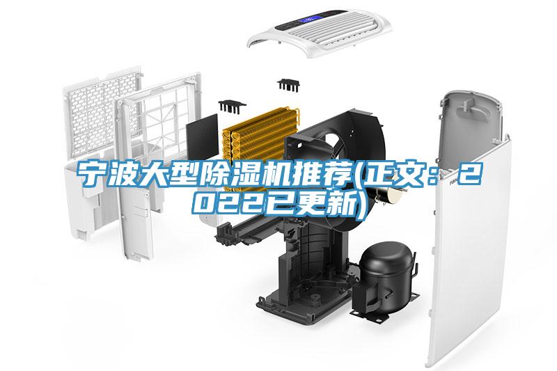 寧波大型除濕機推薦(正文:2022已更新)