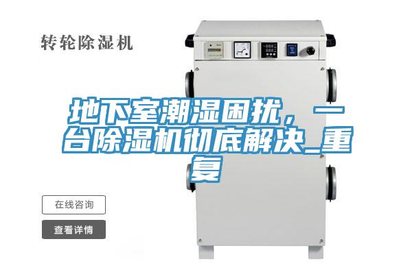 地下室潮濕困擾,一臺(tái)除濕機(jī)徹底解決_重復(fù)