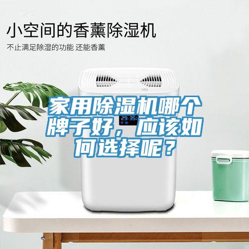 家用除濕機哪個牌子好,應該如何選擇呢?