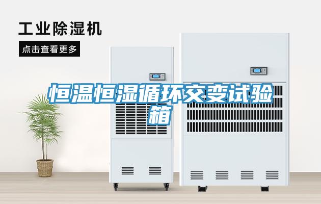 恒溫恒濕循環交變試驗箱