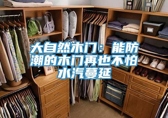 大自然木門:能防潮的木門再也不怕水汽蔓延
