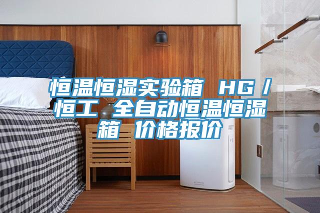 恒溫恒濕實(shí)驗(yàn)箱 HG／恒工 全自動恒溫恒濕箱 價格報(bào)價