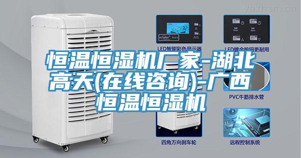 恒溫恒濕機廠家-湖北高天(在線咨詢)-廣西恒溫恒濕機