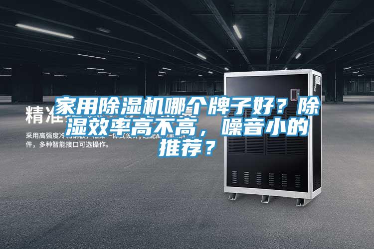 家用除濕機哪個牌子好?除濕效率高不高,噪音小的推薦?